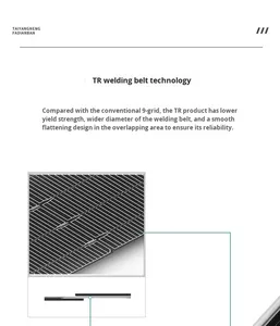 Panneau solaire rigide spécifique aux véhicules de loisirs 1000W, panneau photovoltaïque haute puissance, <span class=keywords><strong>12V</strong></span>, génération d'énergie sur le toit de la voiture, utilisation marine 24V - Product Image 3