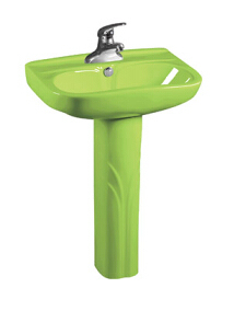 Lavabo <span class=keywords><strong>de</strong></span> Baño HS-4006 con Pedestal a Bajo Precio/ Soporte para Lavabo - Product Image 6