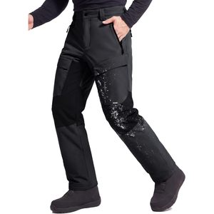 Pantalon de neige pour homme FOXA, imperméable, isolé, pour le ski et le snowboard, avec poches zippées - Product Image 1