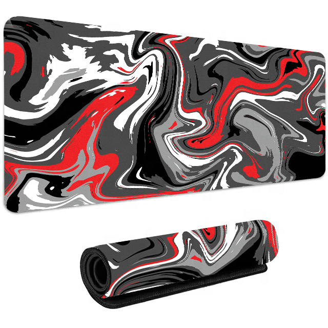 Alfombrilla Para Ratón 800 X 300 Mm, Speed Gaming Mousepad, Base Para Mesa Grandes Dimensiones, Ordenador Juegos Alfombrilla De Ratón, Mouse Pad Para Juegos Oficina Ordenador Portátil (línea Blanca