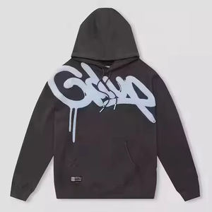 Top qualité 100% coton Geed up hommes sweats à capuche pull Streetwear survêtements poids lourd Geedup à capuche pour hommes - Product Image 3