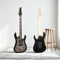China Custom Electric Guitars Musical Instruments for Sale Lead Guitar 24 Frets Electric Guitar for Beginner