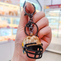 Porte-clés Rugby Football pour Garçons et Femmes, Thème Sportif, Pendentif pour Sac à Dos, Breloques Décoratives