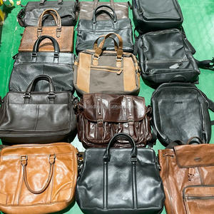 A13-2 Tweedehands Echt Lederen Heren Rugzakken Hoge Kwaliteit voor Wederverkoop Gebruikt Tassen Fabriek Groothandel China - Product Image 3