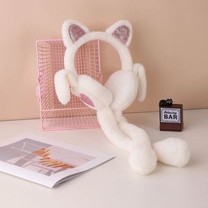 Wholesale Winter Ear Muffs Cute Korean-Style Thermal Ear Warmers for Women Students Kids Windproof & Cold-Proof Plush Earmuffs - Product Image 5