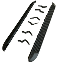 JOESHIER - Marchepieds de luxe tout-terrain 4x4 de haute qualité, ensemble complet, pour Hilux REVO 2015-2021, en alliage d'aluminium, fixation par vis