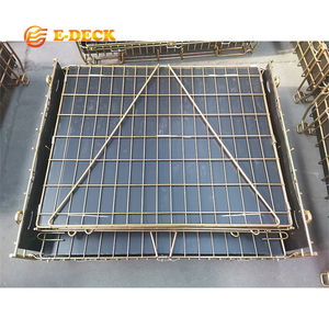 Gabbie di Stoccaggio per Preforme in PET Personalizzate, Robuste, con Nervature di Rinforzo, Stabili, Sicure per il Trasporto, Impilabili e Pieghevoli con Foglio in PP - Product Image 3