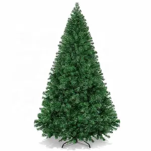 Yiwu Fabriek Groothandel 240Cm Plastic Goedkope Pvc Kunstmatige Kerstboom