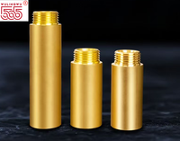 Rallonge de raccord en laiton à filetage NPT haute pression 8 cm, connecteur droit, fourniture d'usine JiangXi