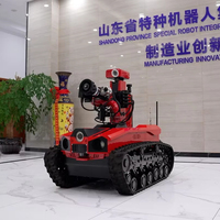 Robot Pemadam Kebakaran Anti Ledakan Nirkabel Guoxing RXR-MC80BD - Konstruksi Baja Bersertifikasi EX/ATEX
