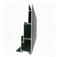 Profilé de cadre de boîte lumineuse en alliage d'aluminium extrudé anodisé sur mesure, disponible en argent, noir et blanc, directement de l'usine.