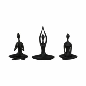 Figurine de femme en résine, statue décorative pour la maison, le bureau, le salon, ornement d'étagère - Product Image 1