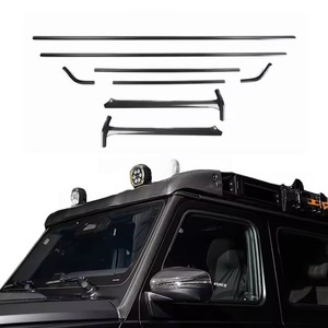 Class W465 G63 G450 Universal Parts Roof Strip Kit With a Pillar Dry Carbon Fiber Trim Kit for 2025+ Class Position a Pillar + R - Product Image 6