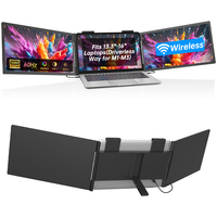 Eimio, fournisseur de premier plan, vente mondiale en promotion, moniteur portable double OEM 14 pouces 1080P avec mise en miroir d'écran sans fil