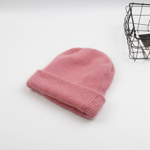 <span class=keywords><strong>Bonnet</strong></span> de luxe en laine de cachemire pour filles, vente en gros, doux et décontracté, en fourrure de lapin, Angora, <span class=keywords><strong>Long</strong></span>, hiver - Product Image 2