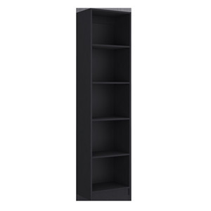 Set tre tradizionali cinque livelli libreria HMS vetro nero scaffale per casa ufficio soggiorno laboratorio scala libro di stoccaggio - Product Image 4