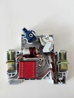 Disjoncteur différentiel monophasé 1P DZ47 C6 ampères 50/60Hz 230V, interrupteur miniature, matériau PA66, capacité de coupure 6kA