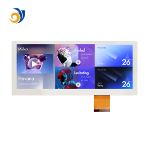 Módulo LCD TFT IPS para Vehículos con Retroiluminación LED, Interfaz LVDS, 8.8 Pulgadas, Resolución 1280x480, Temperatura de Funcionamiento de -30~80°C - Product Image 2