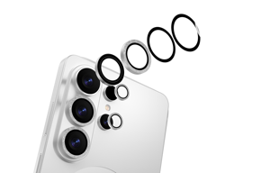 ฟิล์มกันรอยเลนส์กล้องแบบกระจกนิรภัยใสพิเศษ รุ่น Custom High Clear Eagle Eye สำหรับ Samsung S24 S25 บางเฉียบ กันน้ำ 9H ป้องกันรอยนิ้วมือ - Product Image 5