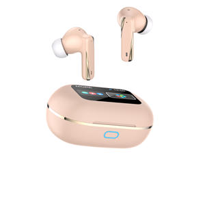 หูฟังไร้สาย จอ LCD สีสันสดใส ระบบสัมผัส ตัดเสียงรบกวน ANC ENC ไมโครโฟนตัดเสียงรบกวน หูฟังไร้สายแท้ BT5.4 เสียงเบสสเตอริโอ ได้รับมาตรฐาน FCC CE - Product Image 5