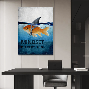 ชุดศิลปะติดผนังรูปสัตว์ปลา<span class=keywords><strong>ฉลาม</strong></span>ใช้ตกแต่งบ้านสร้างแรงบันดาลใจทุกอย่าง - Product Image 6