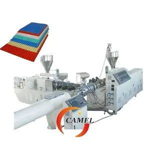 High Quality Plastic Pvc Asa Corrugated Glazed Roof Tile Extruder Machine Roof Sheet Production Line