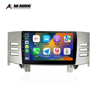 Kit Modifikasi Panel Stereo Layar Radio Mobil Hitam 9 inci Toyota Mark X 2009