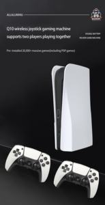 Q10คอนโซล4K HD ควบคุมไร้สายย้อนยุคคลาสสิกกล่องทีวี - Product Image 4