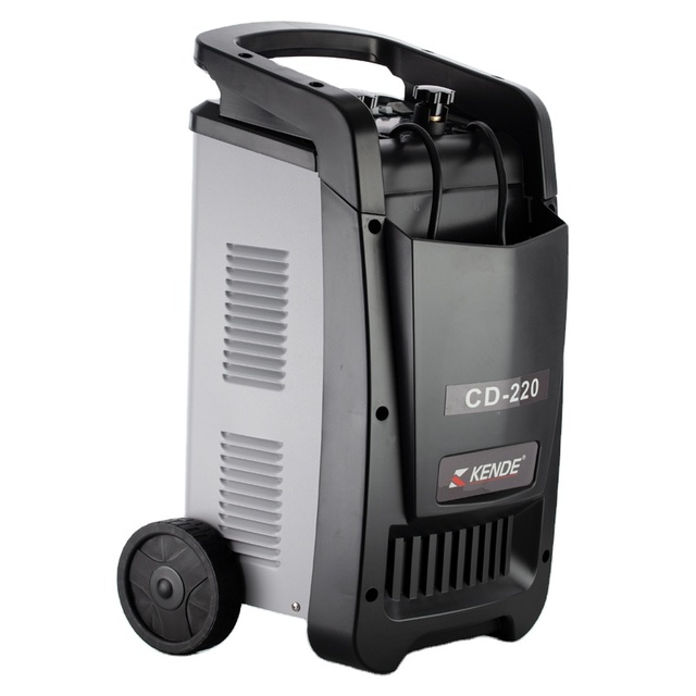 KENDE CD-220 Single-phase Portable ON-Wheel Battery Charging 12/24v Overload protection Integrated Car Battery Charger