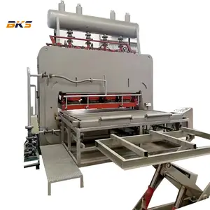 Short cycle melamine lamination hot press machinery manufacturer