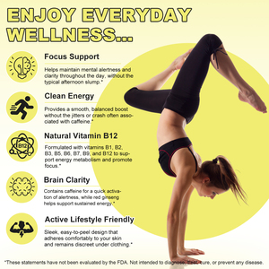 Cerotti energetici Acentiallabs assorbiti attraverso la pelle cerotti transdermici produttore di vitamina B complesso cerotto transdermico - Product Image 5