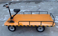 Plateforme de transport de marchandises à quatre roues, camion à plateau plat personnalisé pour la logistique des palettes SW