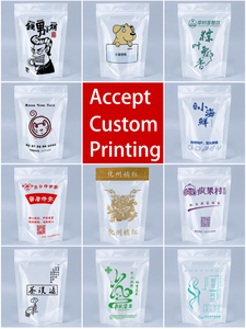 ถุงพลาสติกป้องกันความชื้นมีซิปสำหรับบรรจุอาหารถุงซิปล็อกแบบใสพิมพ์ลายได้ตามต้องการ - Product Image 4