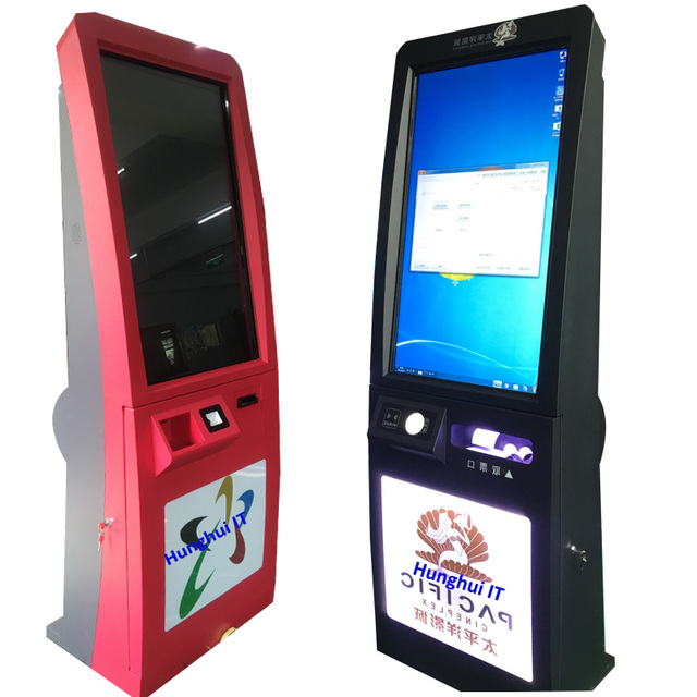 New Design Auto China Electronic Ticket Vending Machine for Sale