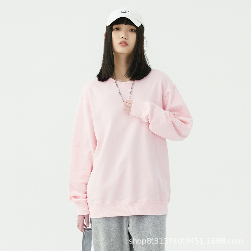 Cuello redondo, rosa claro, BYW3001 [talla asiática]