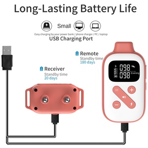 Không thấm nước thân thiện với môi điện <span class=keywords><strong>Dog</strong></span> sốc cổ áo với 3 chế độ đào tạo từ xa & biểu tượng cho ngoài trời nhanh nhẹn Đào Tạo - Product Image 3