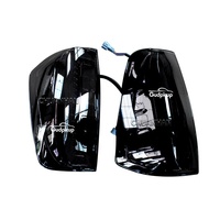 Feux arrière LED complets pour Nissan Navara NP300 avec clignotants séquentiels, feux de stationnement, design luxueux, 4x4 tout-terrain, plastique noir