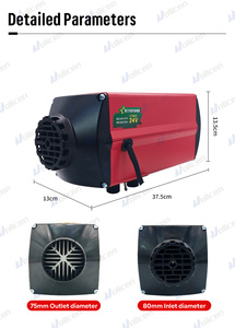 Nouveau mini <span class=keywords><strong>chauffage</strong></span> d'air portable à séparation, <span class=keywords><strong>diesel</strong></span>, 8000W, 12V/24V, étanche, camion, <span class=keywords><strong>camping</strong></span>-<span class=keywords><strong>car</strong></span>, tente, extérieur, SUV, yacht, voiture - Product Image 3