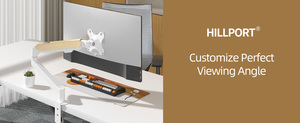 Hillport Desktop Autres accessoires informatiques Ressort à gaz 17-30 "LCD LED Support de moniteur <span class=keywords><strong>Bras</strong></span> <span class=keywords><strong>articulé</strong></span> - Product Image 2