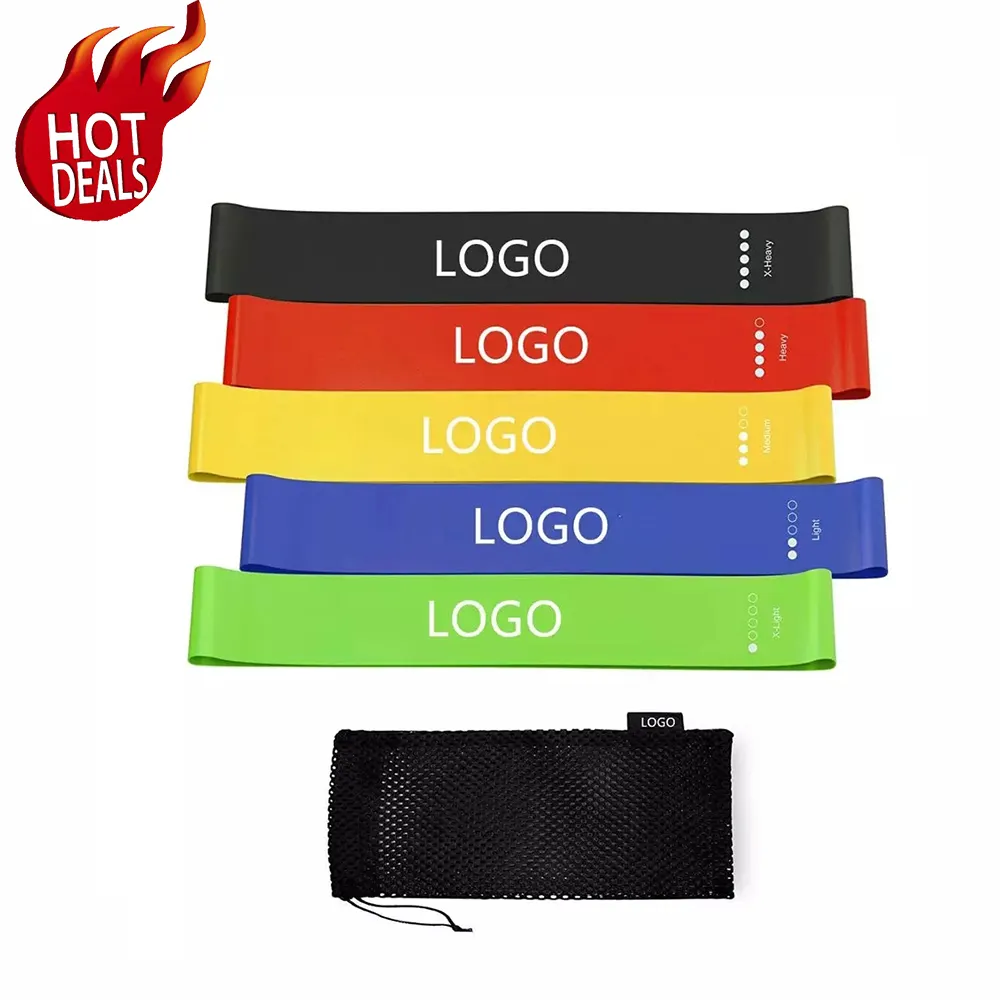 Yoga-Matte elastisches Widerstandsband Pull-Band elastisches Ring Krafttraining