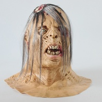 Masques tueur de diable en Latex, masques pour Halloween réalistes, Cosplay, carnaval, effrayant, Costume de fête, accessoires