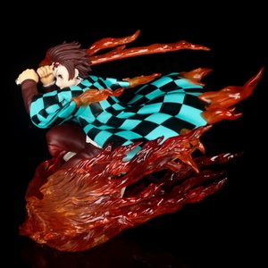 Figura de Juguete de Tanjiro de Demon Slayer: Kimetsu no Yaiba, ODM de Segunda Generación, Zero Flame, Dios del Fuego de Plástico, Kagura Tanjiro - Product Image 4
