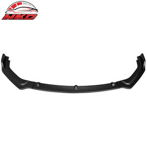 Pour Infiniti Q50 2018-2024 Base Premium 3 pièces Spoiler de pare-chocs avant PP Noir mat Haute qualité Kit carrosserie - Product Image 3