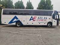 Autocar de luxe diesel Lck6121D, 59 places, bus de passagers, Euro 2/Euro 3, moteur Cummins manuel, pour l'Afrique