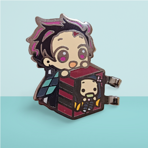 Personalizzato Ghibli cartoon Kiki servizio di consegna spilla distintivi in metallo pin Spirited Away Tarot Demon <span class=keywords><strong>Slayer</strong></span> - Product Image 4