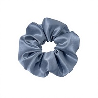 Élastique à cheveux en soie de mûrier 19 Momme, très élastique, style coréen, doux, pour queue de cheval, accessoires pour femmes