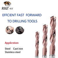 Fraise en bout personnalisable en carbure AlCrN avec liquide de refroidissement interne pour l'usinage CNC des métaux Outils de fraise de précision OEM