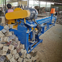Machine automatique motorisée de découpe et de clouage pour le recyclage du bois : palettes, blocs, bandes de contreplaqué, planches, bois réutilisable – Facilité d'utilisation