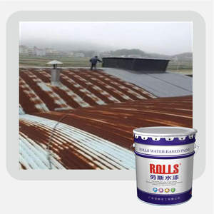 Peinture métallique à base d'eau <span class=keywords><strong>antirouille</strong></span> et <span class=keywords><strong>antirouille</strong></span> Revêtement d'apprêt métallique pour structures métalliques en acier, couche de rénovation de la <span class=keywords><strong>rouille</strong></span> du toit - Product Image 1