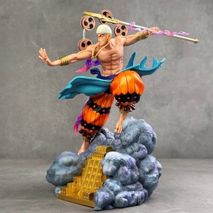 Figura de Acción de Anime <span class=keywords><strong>One</strong></span> <span class=keywords><strong>Piece</strong></span>, Dios <span class=keywords><strong>Enel</strong></span>, Dios del Trueno de Skypiea, Estatua de PVC GK, Modelo Coleccionable para Decoración del Hogar, Regalo - Product Image 3